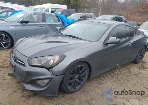 2013 Hyundai Genesis 2.0T from USA, damaged, VIN KMHHT6KD2DU109633